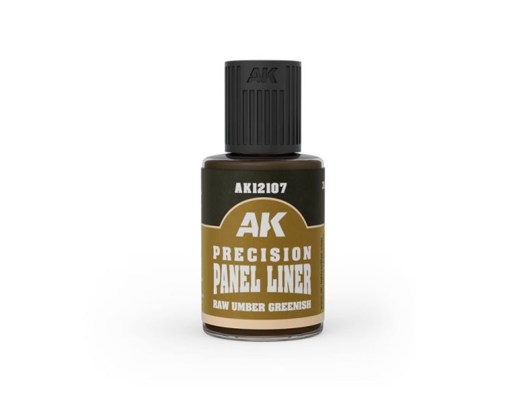 Bote de Precision Paneliner Raw Umber Greenish AK