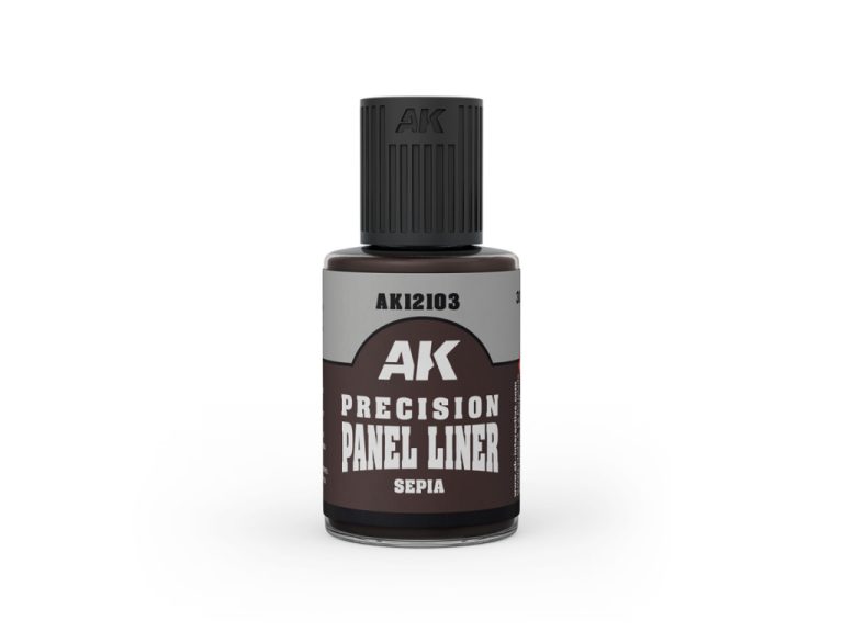 Bote de Precision Paneliner Sepia AK Interactive