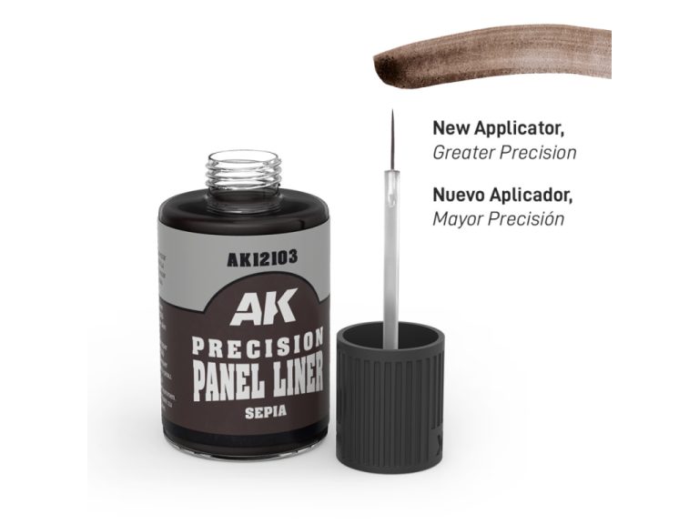 Pincel de precisión de panelador para detalles