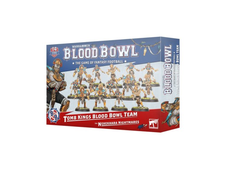 Caja del producto Nehekhara Nightmares Blood Bowl