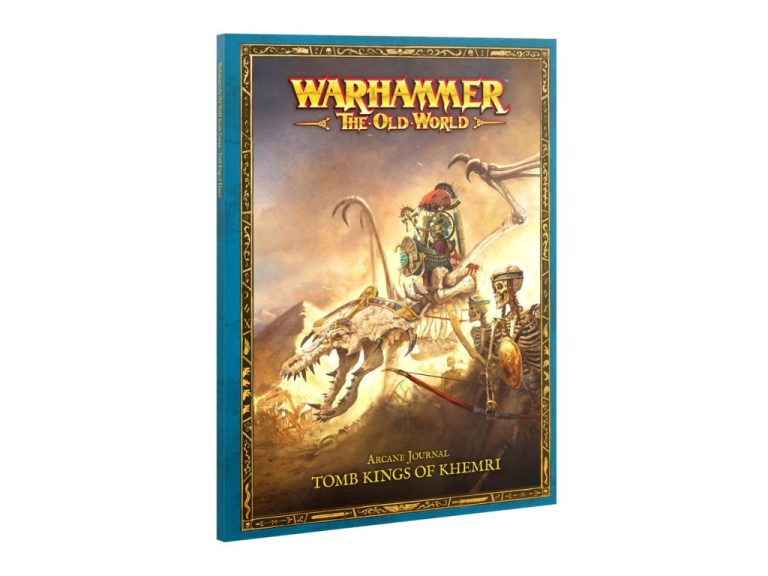 Portada del suplemento Arcane Journal Tomb Kings of Khemri