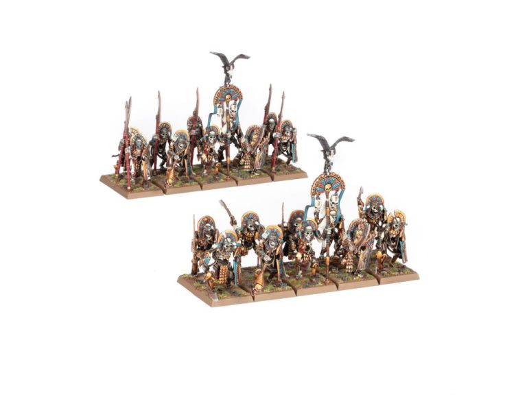 Variación de armas para el kit de Tomb Guard de Khemri