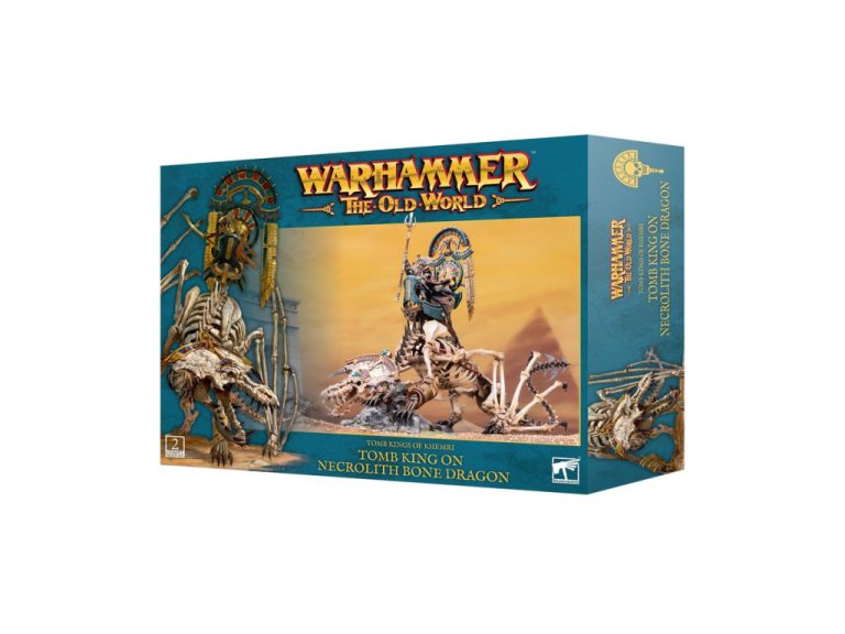 Caja del kit Tomb King Necrolith Bone Dragon