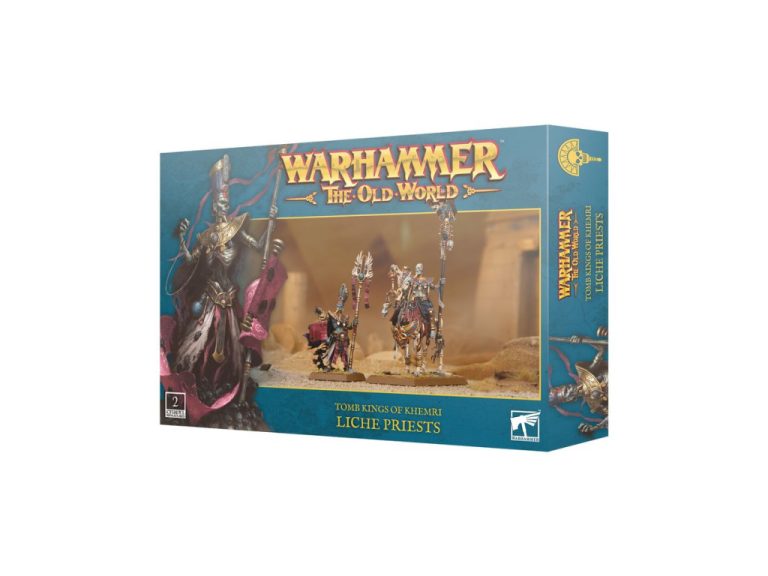 Caja del kit Liche Priests Tomb Kings