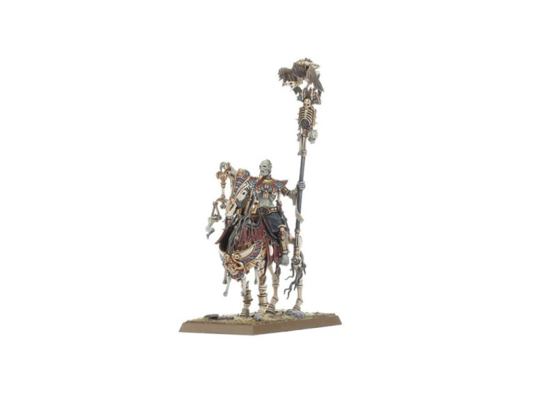 Liche Priest a caballo de Tomb Kings de Khemri