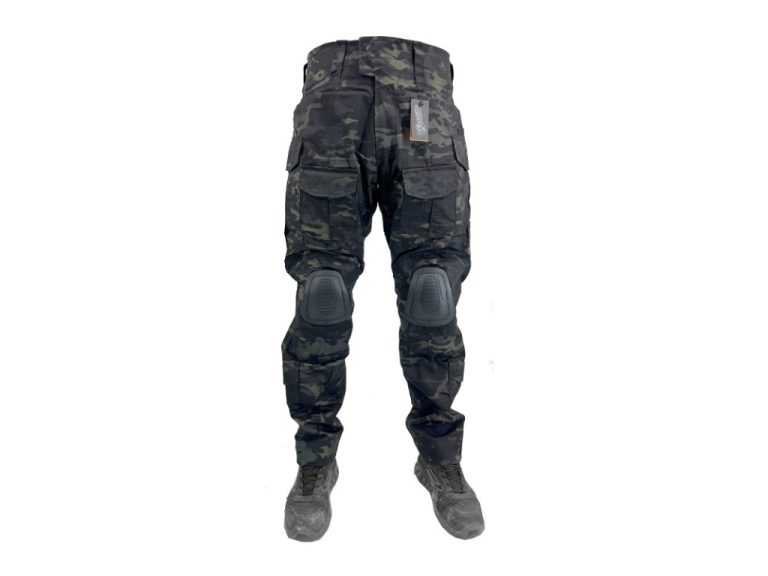 Pantalón G3M Conquer Multicam Black vista frontal