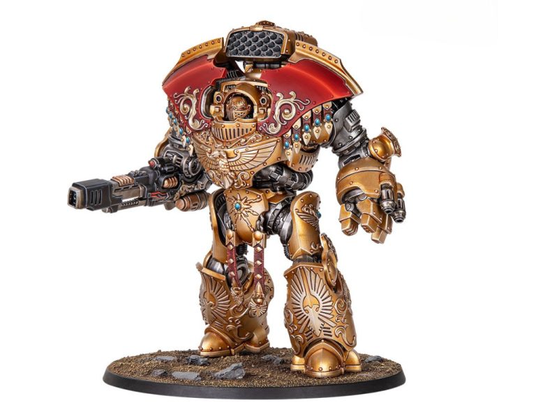 Miniatura pintada de Dreadnought Pesado Telemon