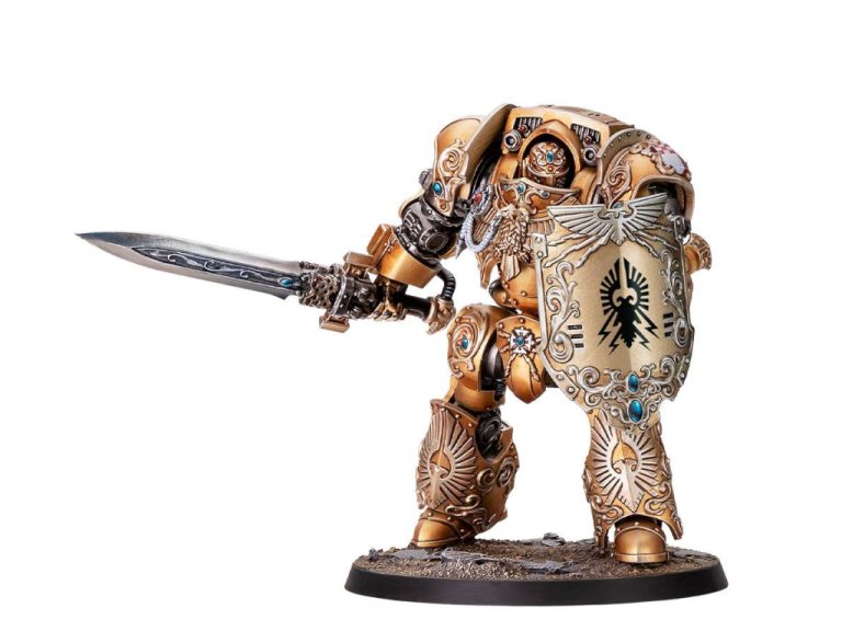 Dreadnought Custodio con espada y escudo