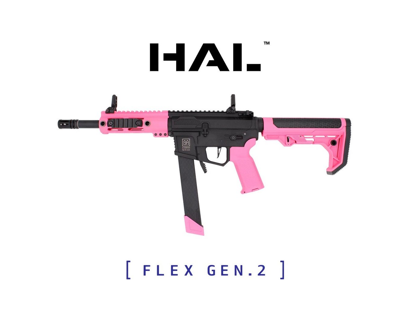 Réplica Specna Arms Sa-FX01 Flex Gen2 Hal Etu Rosa