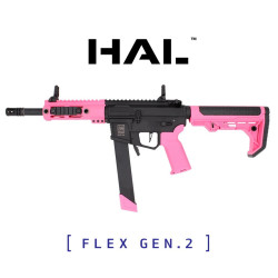 Réplica Specna Arms Sa-FX01 Flex Gen2 Hal Etu Rosa vista de lado