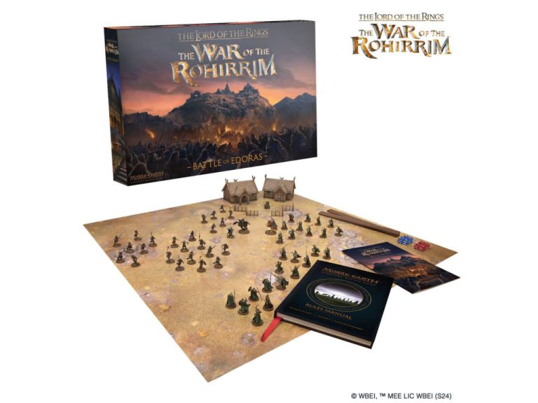Contenido de la Caja del juego de inicio Battle of Edoras