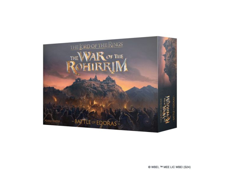 Caja del juego de inicio Battle of Edoras en ingles