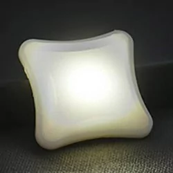 Luz de señalización II HL-ACC-41 blanca Wosport, compacta y visible.