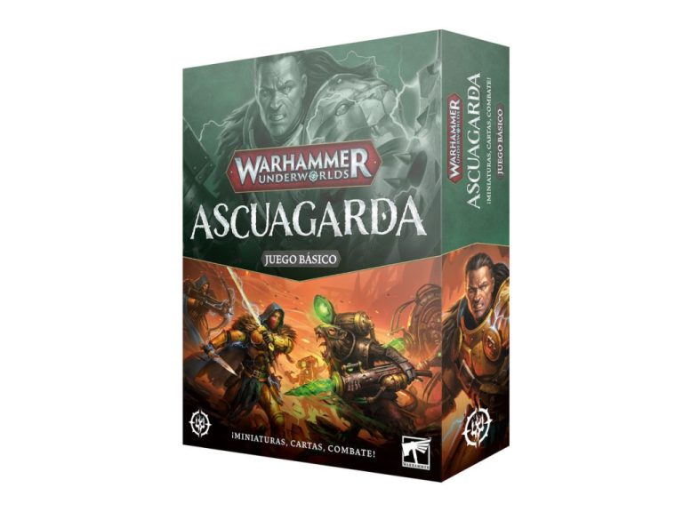 Caja de inicio del juego Underworlds: Ascuagarda