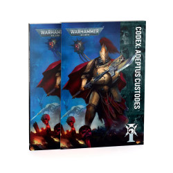 Portada del Codex Adeptus Custodes en inglés