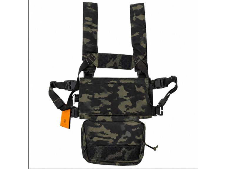 Chest Rig Conquer Core multicam black vista posterior