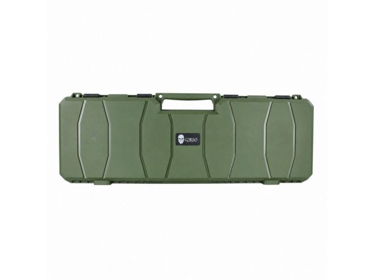 Maleta Fusil Corso Rigida Corsair Mk1 100 cm Verde vista frontal