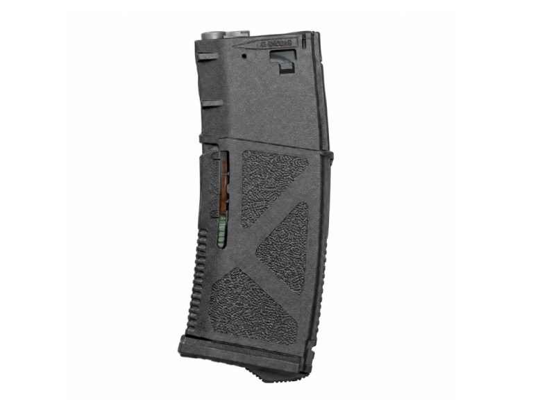 Cargador M4 MOD1 30 130Rds negro vista frontal