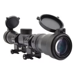 Mira visor 2-7x32 JS Tactical negra, compacta y con zoom ajustable