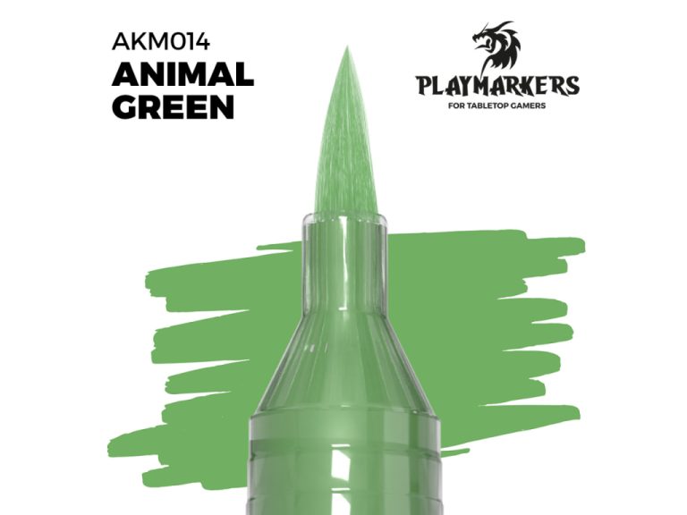 Punta de precisión del marcador Playmarker Animal Green AK
