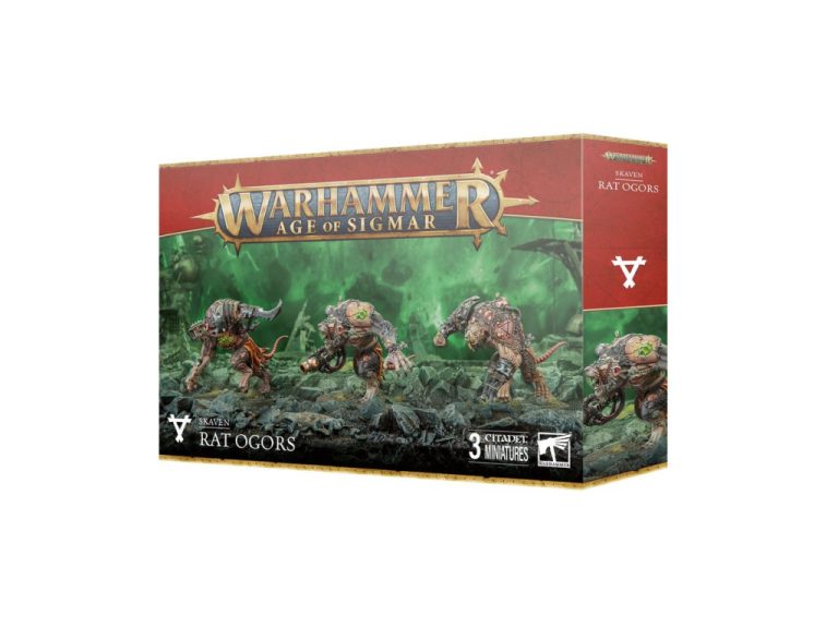 Caja de miniaturas Rataogors Skaven