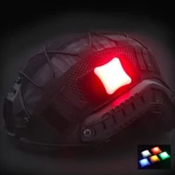 Luz de señalización II HL-ACC-41 roja Wosport, compacta y visible.