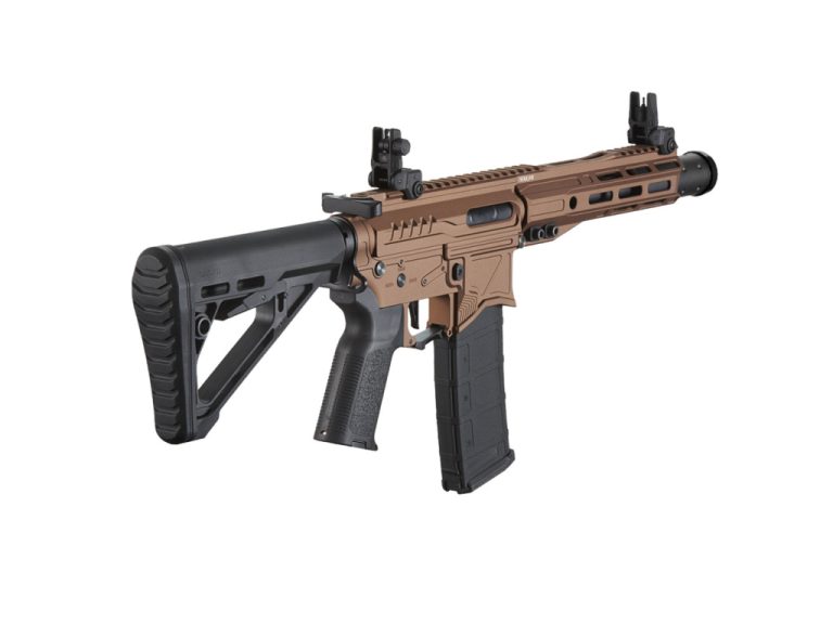 Vista lateral Zion Arms R15 MK2 ETU 10 bronze negro