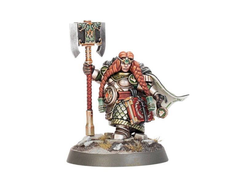Miniatura Hjulda Sangredraco Khazalite Holds Army Set