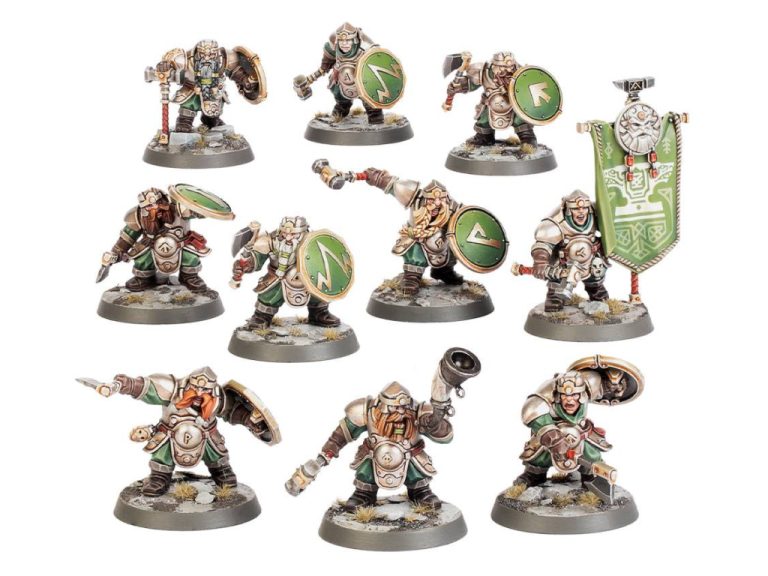 Escudos del Clan de la Caja Khazalite Holds Army Set