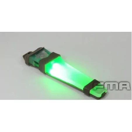 LUZ TACTICA ELEMENT VERDE VELCRO