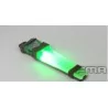 LUZ TACTICA ELEMENT VERDE VELCRO