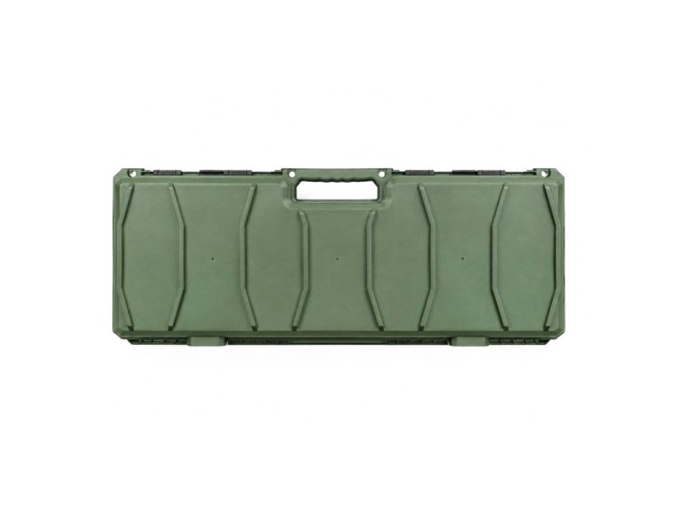 Vista posterior de la Maleta Fusil Corso Corsair Mk1 Verde