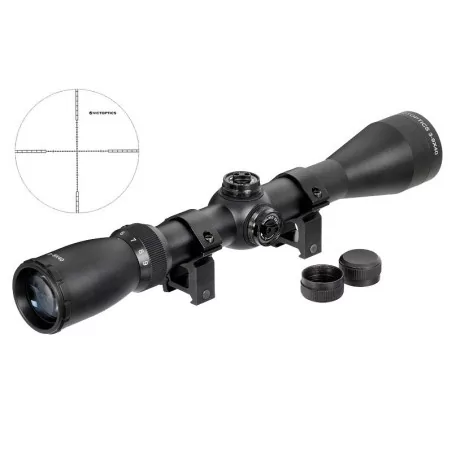 Mira visor PAC 3-9x40 VictOptics negra, resistente y precisa
