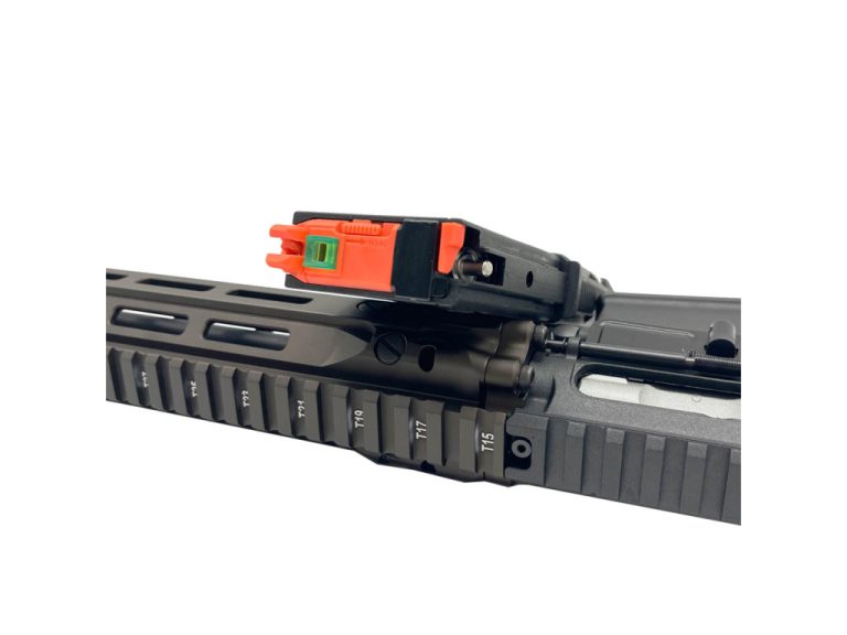 Réplica Well Pro MWS GBBR WG13-3HPM Tan vista cargador naranja