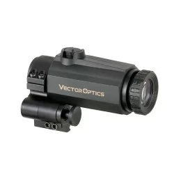 Magnificador Maverick III 3x22 Vector Optics negro con zoom 3x