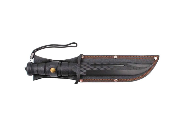 Cuchillo Dummy 177 TRG táctico vista lateral