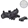 Mira Acog 4x32 JS Tactical negra con zoom 4x y rieles ajustables