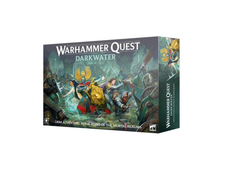 Caja Warhammer Quest Darkwater en inglés