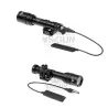 Linterna táctica M600C Ultra 450 lúmenes negra Night Evolution, potente y resistente.