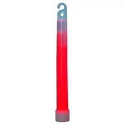 Luz química roja, compacta y de alta visibilidad para señalización.