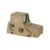 Mira holográfica 551 Eotech tan Theta Optics con retícula iluminada para airsoft.