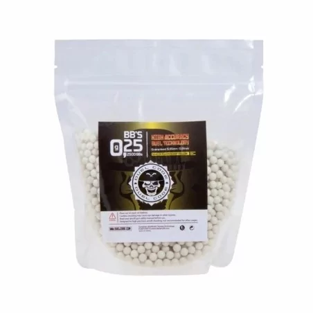 BOLSA BOLAS MARCA DUEL CODE TRAZADORAS 0,25G AMARILLAS