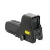 Mira holográfica 552 Eotech negra Raccoon con retícula iluminada para airsoft.