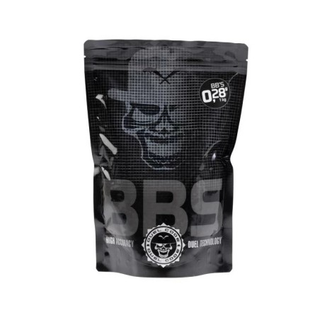 BOLAS NO BIO MARCA DUEL CODE 0,28 G BLANCAS 1KG