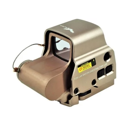 Mira holográfica Eotech 553 tan de JS Tactical, ideal para airsoft.
