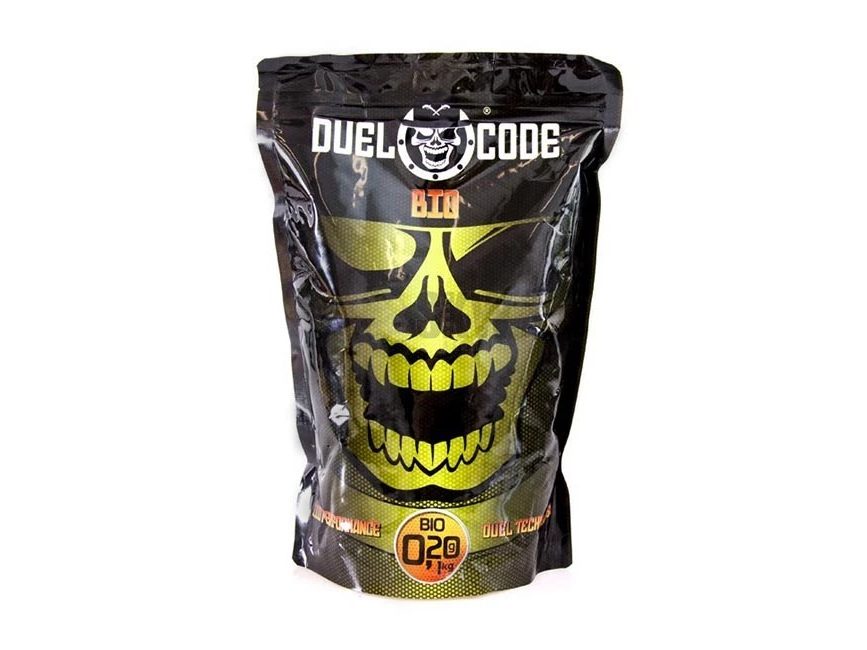 BOLAS DUEL CODE BIO 0,20 G BLANCAS 1KG