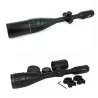 Mira SNIPER 4-16x50AOL retroiluminada con parasol y anillas para disparos precisos