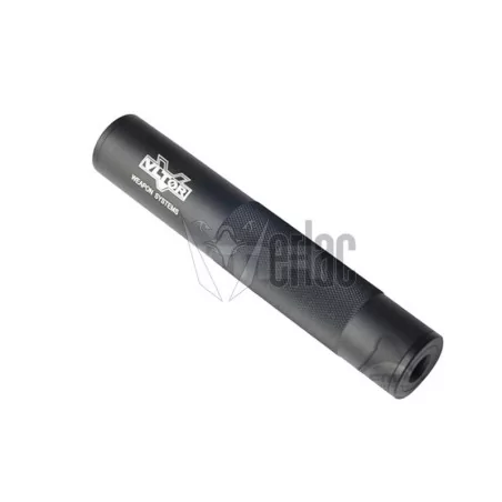 Silenciador FMA VLTOR 198 mm, resistente y táctico.