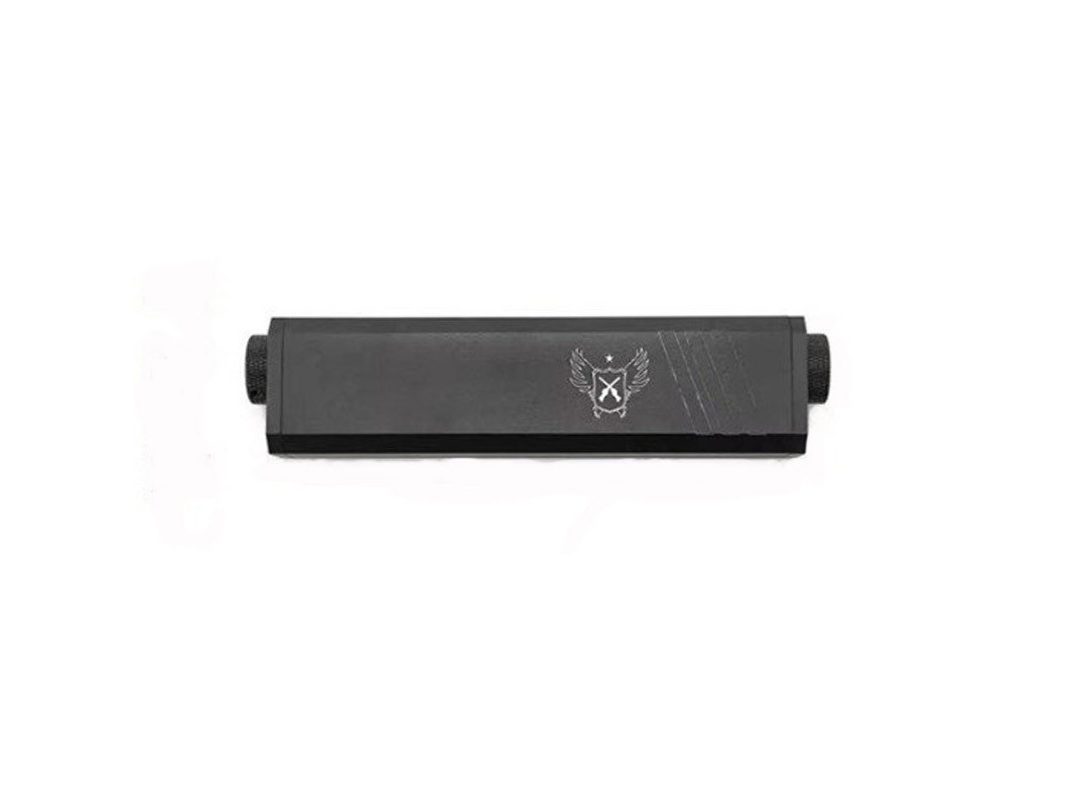 Silenciador Osprey 170mm Aluminio Negro