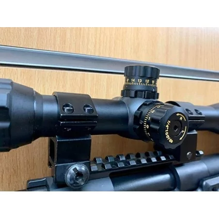Mira Visor SNIPER Retro-iluminada 6-24x50 Regulación exterior - Alta calidad